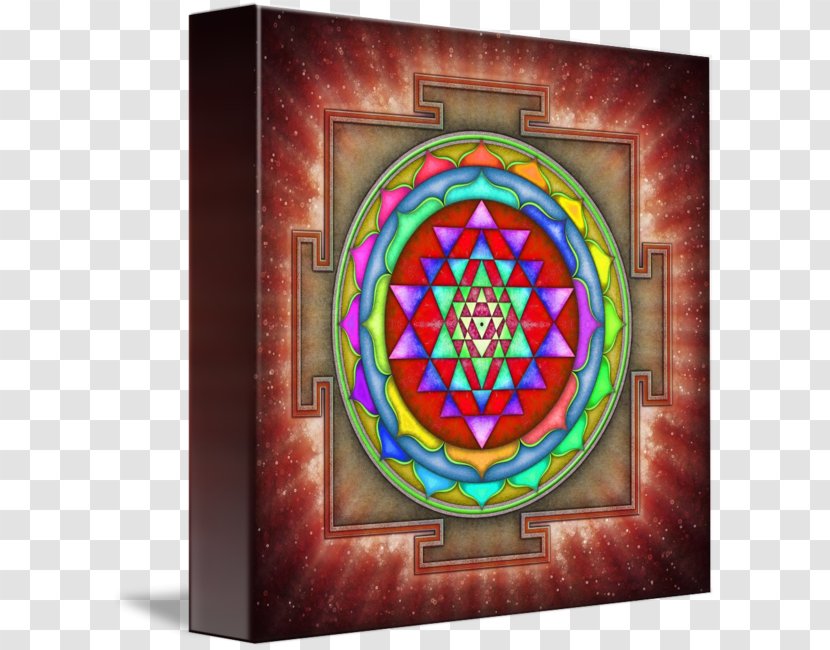 Sri Yantra Mandala Chakra - Work Of Art - Frame Transparent PNG