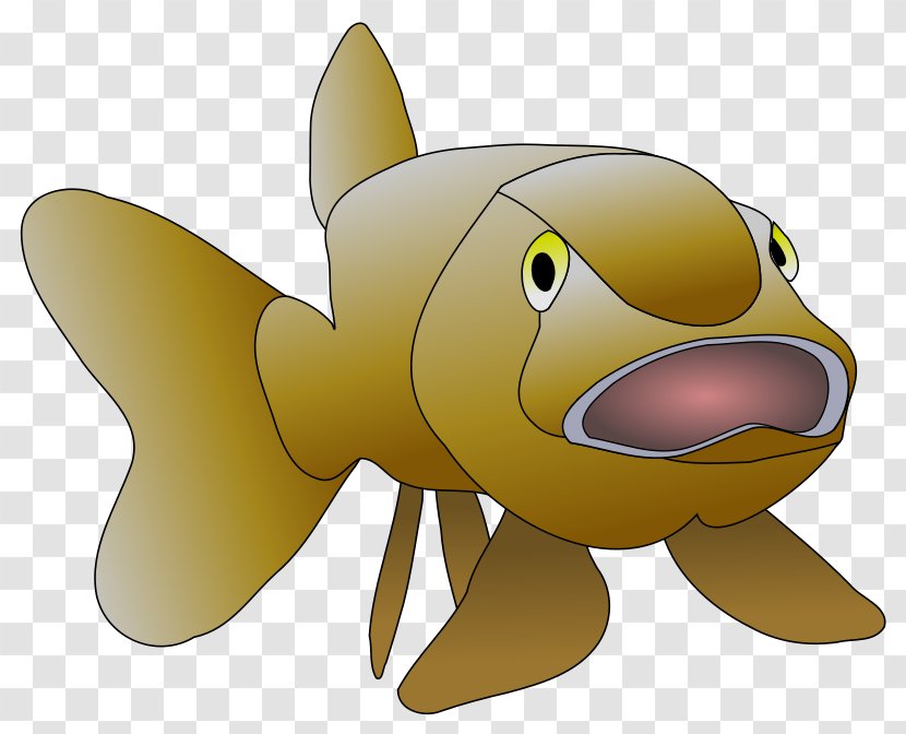 Fish Clip Art - Yellow - Free Pictures Of Transparent PNG