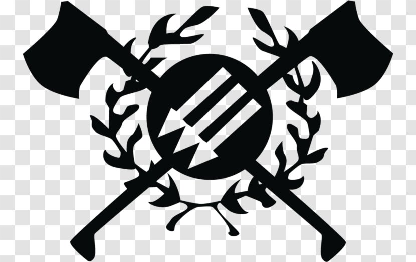 Red And Anarchist Skinheads Punk Subculture Anarchism Trojan Skinhead - Symmetry - Anarchy Transparent PNG