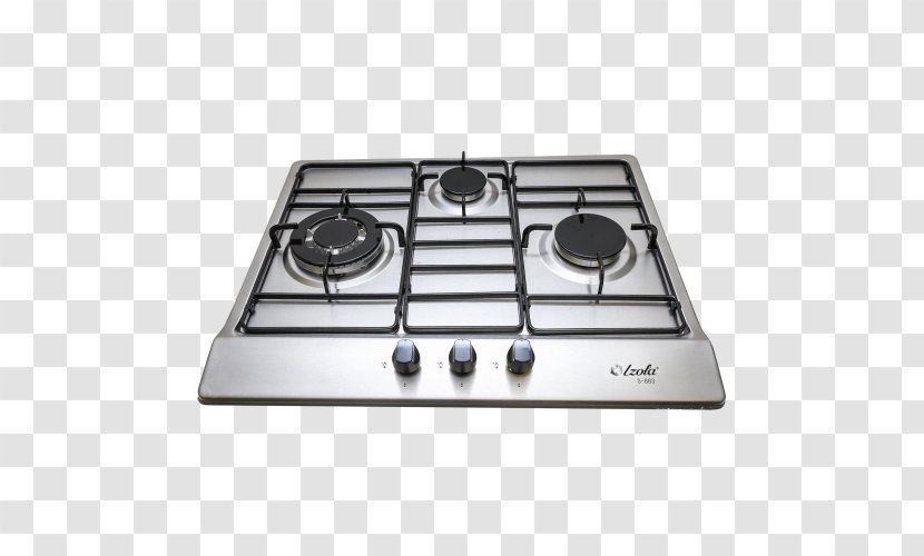 Gas Stove Hob Cooking Ranges Table Burner - Stainless Steel Transparent PNG