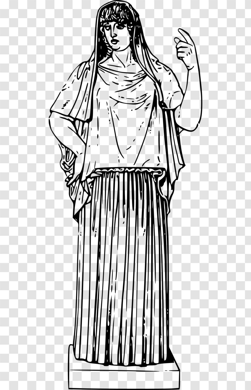Demeter Persephone Hestia Greek Mythology Hera - Coloring Book Transparent PNG