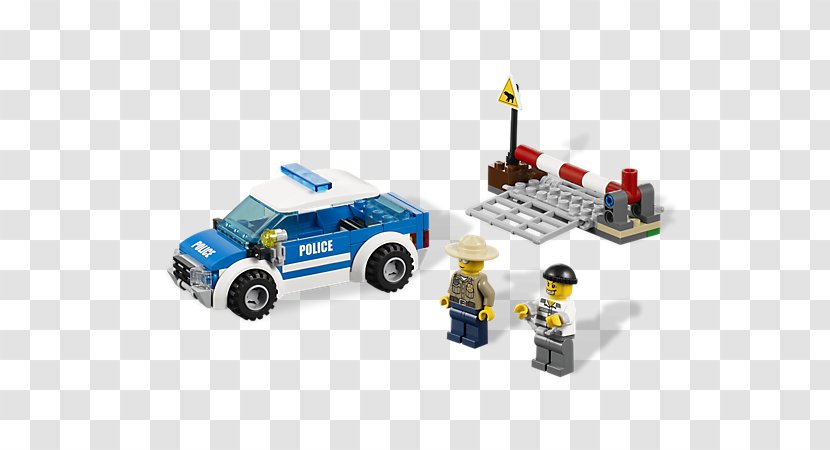 UNIVERSEL 4436 La Voiture De Patrouille En Forêt Amazon.com LEGO 3177 City Small Car Toy - Lego Police Transparent PNG