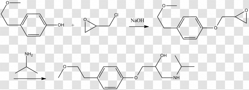 Metoprolol Moprolol Chemical Synthesis Logo Brand - Diagram - Material Transparent PNG
