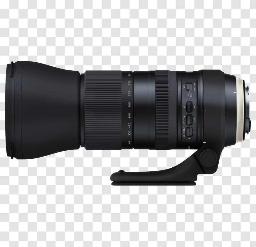 Canon EF Lens Mount Tamron 150-600mm SP Telephoto Zoom F/5-6.3 Di VC USD Camera Transparent PNG