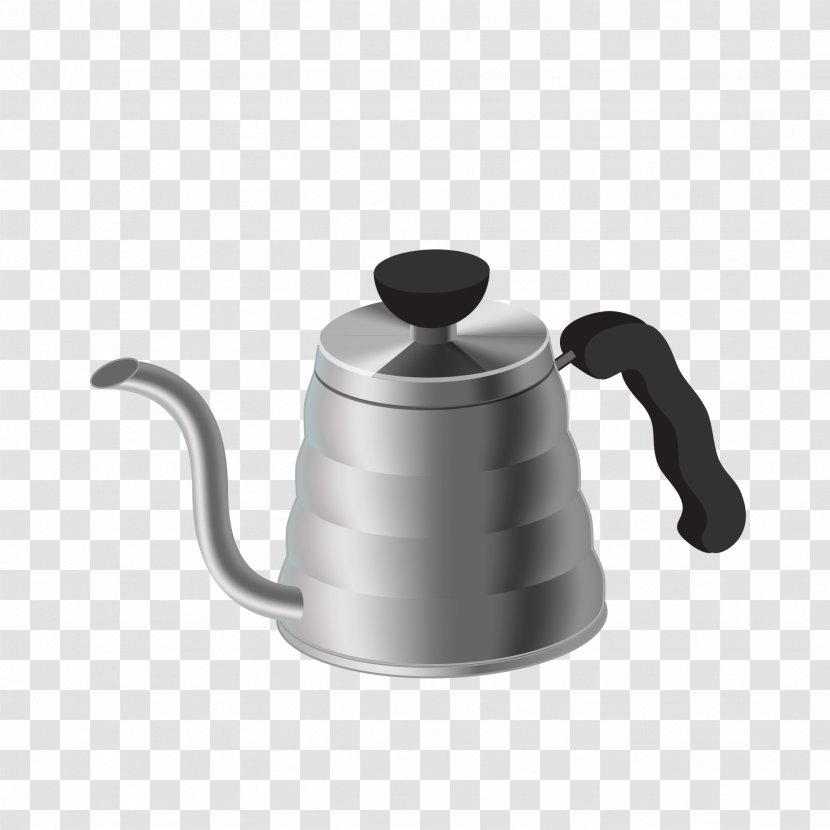 Hario V60 Stainless Coffee Drip Kettle 'Buono Electric Kettles - Percolator Transparent PNG