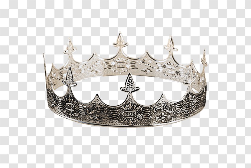Middle Ages Crown Jewellery Medieval India Prince - Silver Transparent PNG