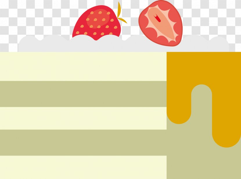 Strawberry Cream Cake Birthday Fruit Pudding Transparent PNG