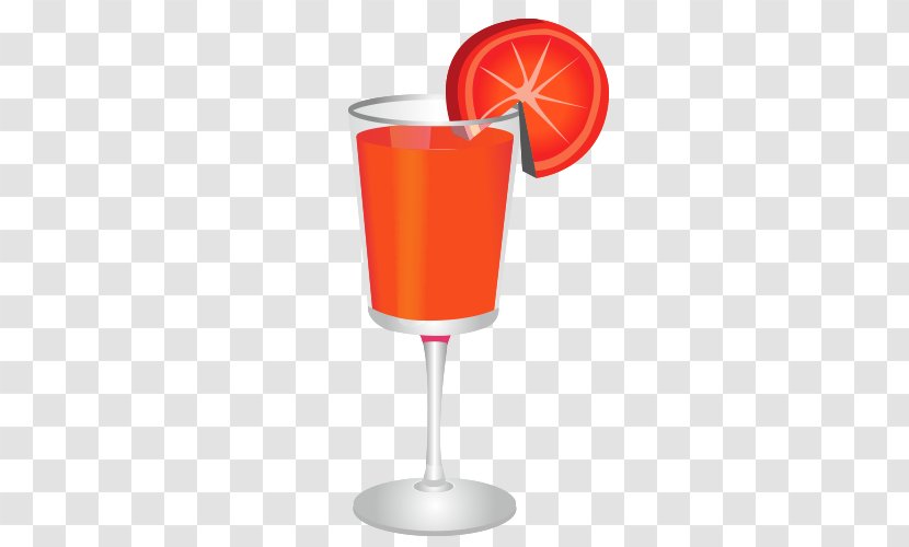 Cocktail Garnish Sea Breeze Juice Orange Drink - Lemon - Cartoon Transparent PNG