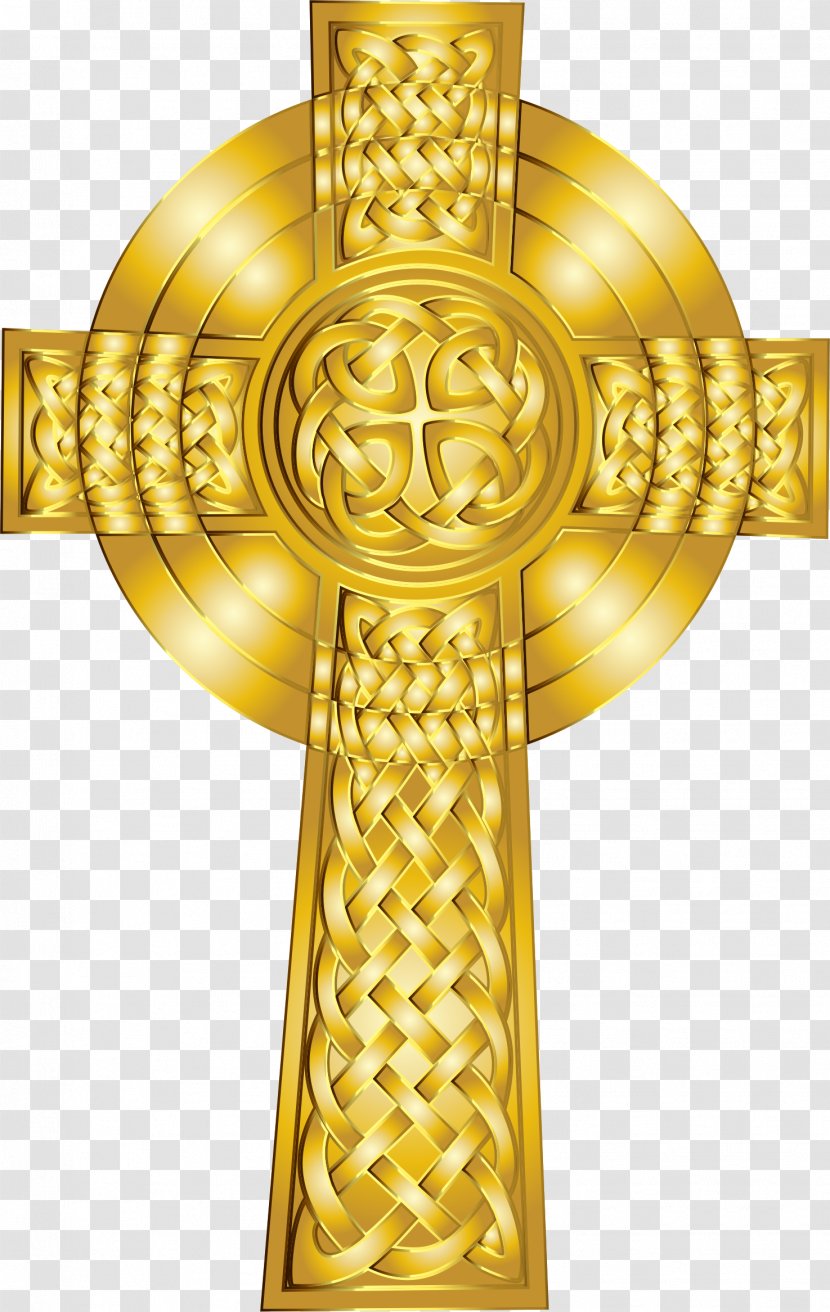 Celtic Cross Christian Crucifix Celts Transparent PNG