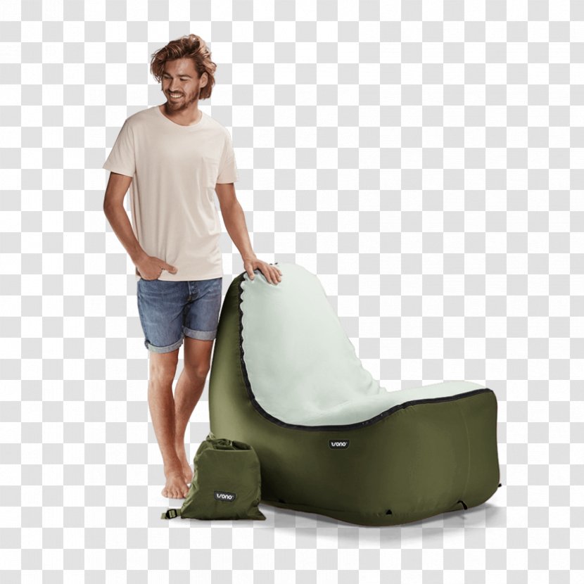 Folding Chair Inflatable Throne Furniture - Travel Transparent PNG