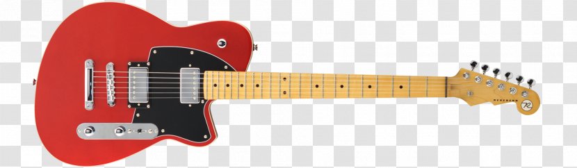 Electric Guitar Reverend Musical Instruments - Silhouette Transparent PNG