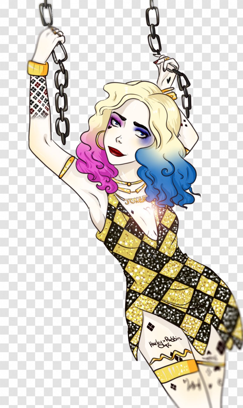 Harley Quinn Clip Art Fan Illustration - Comics Transparent PNG