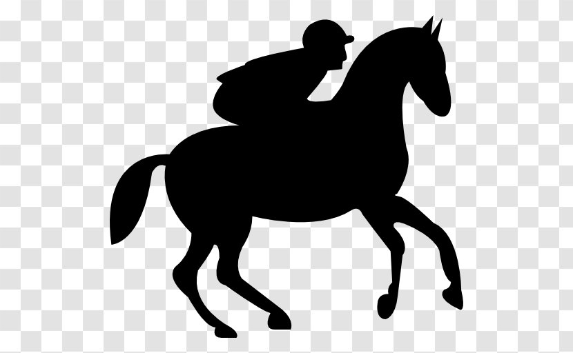 Horse Equestrian Jockey Stallion Clip Art - Pack Animal - Running Horses Transparent PNG