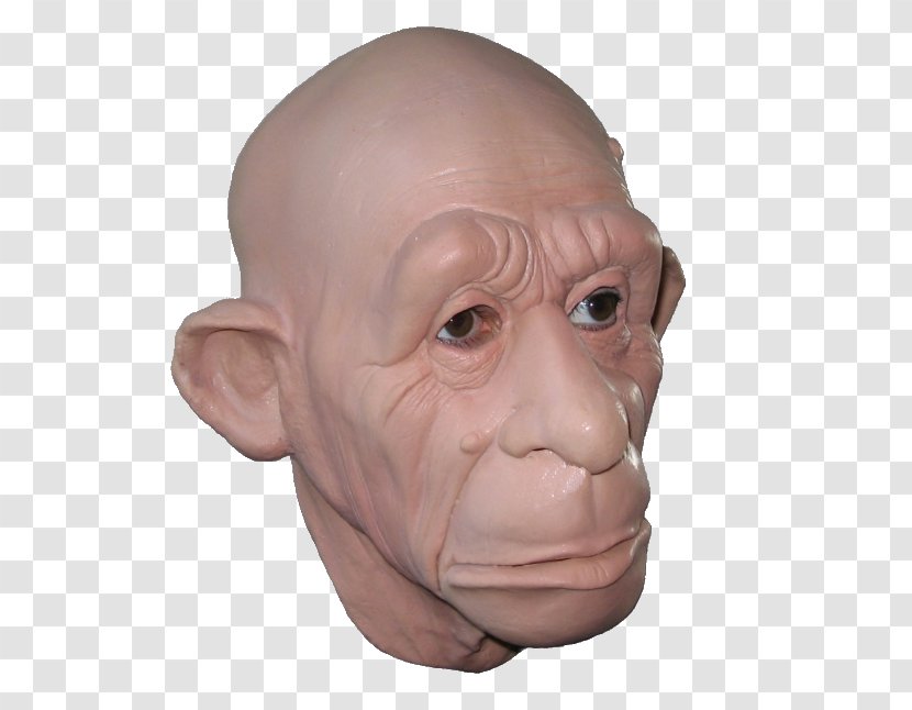 The Mask Face Ape Disguise - Merlin Monro Transparent PNG