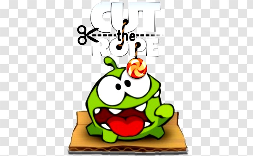 Cut The Rope 2 Little Green Monster YouTube Game - Organism - Youtube Transparent PNG