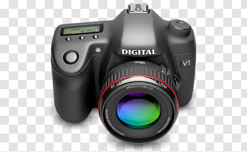 Digital SLR Camera Lens Mirrorless Interchangeable-lens Single-lens Reflex - Data Transparent PNG