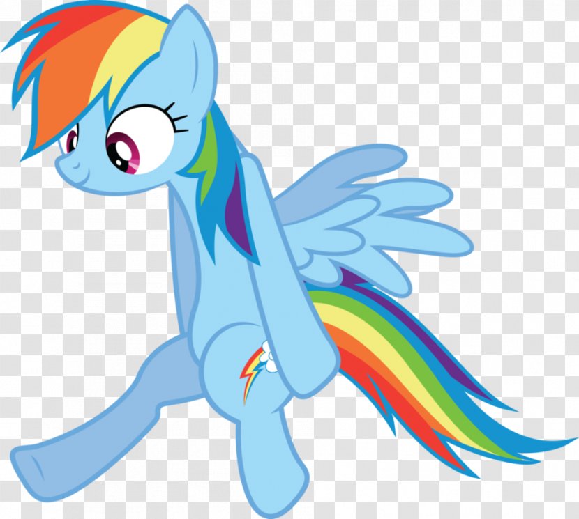 My Little Pony Rainbow Dash Applejack Equestria - Watercolor - Pegasus 3d Transparent PNG