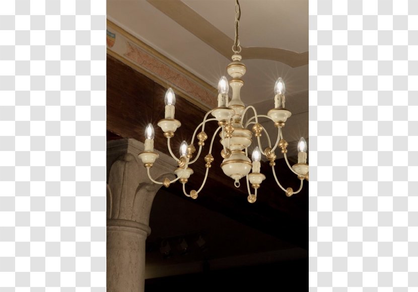 Chandelier Europe Brass Lighting Lamp - Light Fixture Transparent PNG