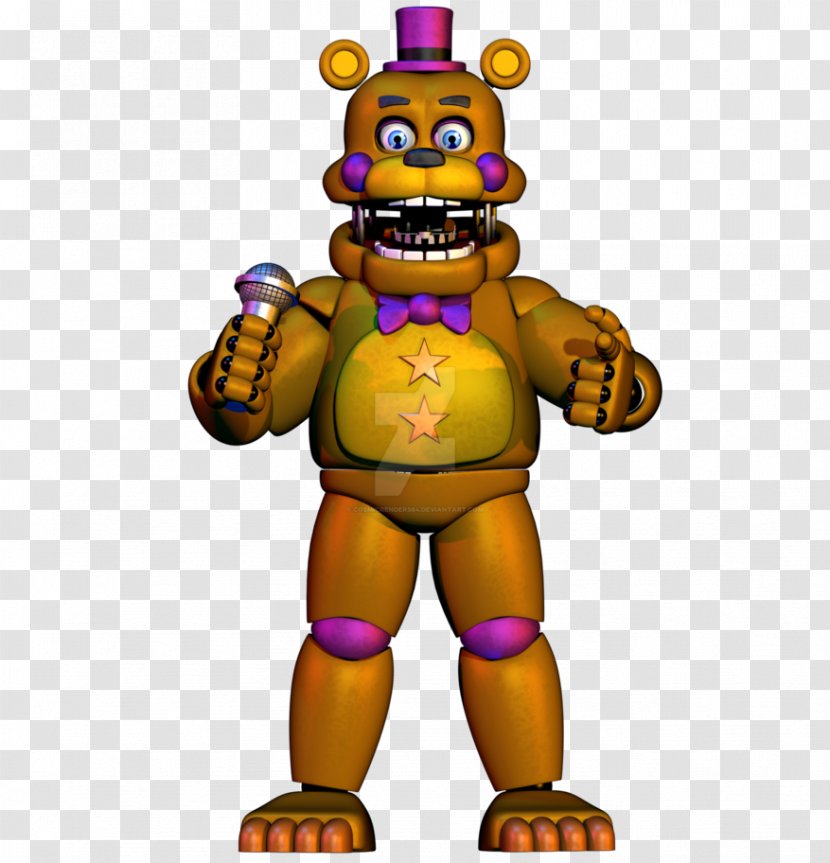 Five Nights At Freddy's: Sister Location Animatronics Jump Scare Animation - Freddy S - Rockstar Transparent PNG