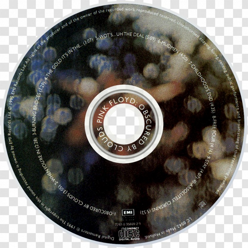 Obscured By Clouds Pink Floyd More Album A Saucerful Of Secrets - Frame - Pinkfloyd Transparent PNG