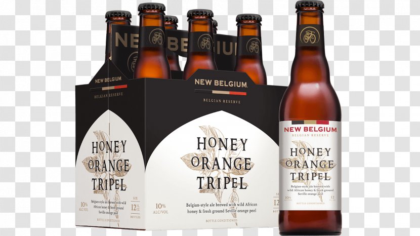 Ale New Belgium Brewing Company Tripel Liqueur Saison - Alcoholic Beverage - Beer Transparent PNG