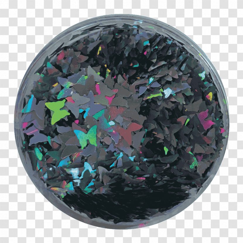 Plastic Glitter Gemstone - Crystal - Hologram Transparent PNG