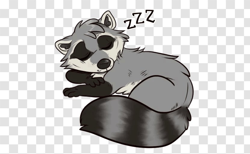 Sticker Database Tarantool Raccoons Telegram - Vertebrate - Dog Transparent PNG