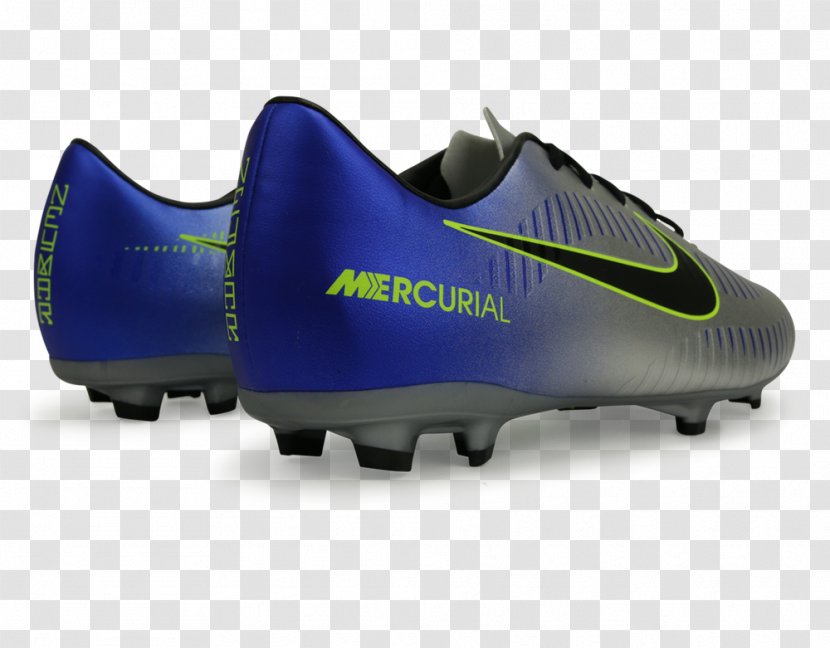 Cleat Sports Shoes Sportswear Product Design - Neymar Blue Soccer Ball Transparent PNG
