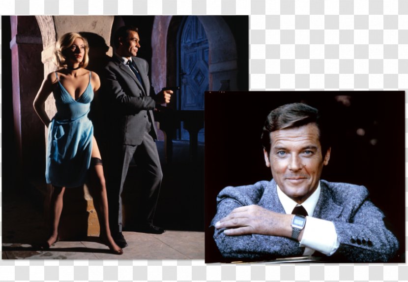 Sean Connery James Bond Film Series Moonraker Hollywood - White Collar Worker Transparent PNG