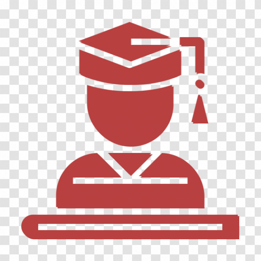 Student Icon Book And Learning Icon Graduate Icon Transparent PNG