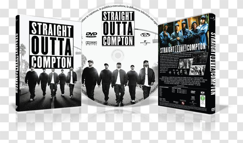 Blu-ray Disc DVD Brand Compton STXE6FIN GR EUR - Straight Outta Transparent PNG