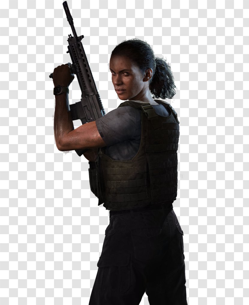 Uncharted: The Lost Legacy Uncharted 4: A Thief's End 2: Among Thieves PlayStation 4 Drake's Fortune - Chloe Frazer - Gun Transparent PNG