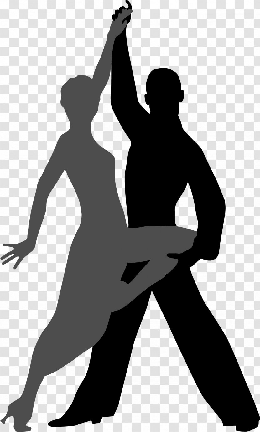 Dance Drawing Silhouette - Monochrome Photography - Dancing Transparent PNG