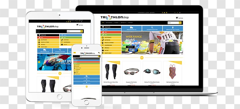 Responsive Web Design Page - Smartphone - Ecommerce Payment System Transparent PNG