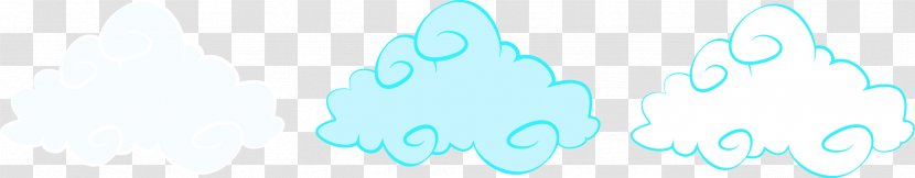 Blue Aqua Turquoise Azure - Clouds Transparent PNG