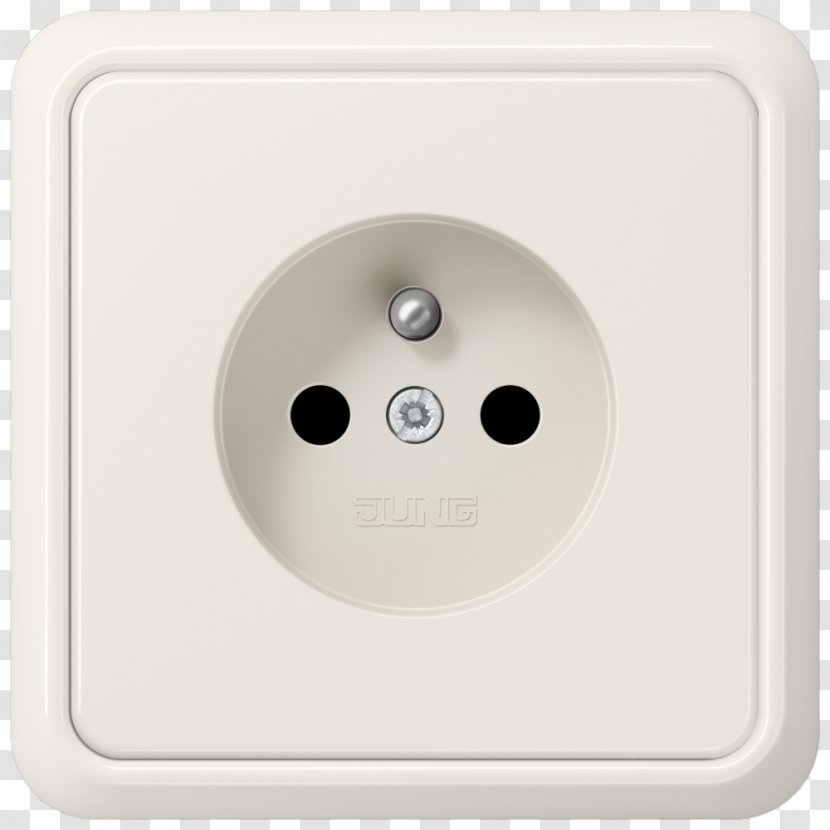 AC Power Plugs And Sockets White Ground Electrical Switches Color - Ivory Transparent PNG