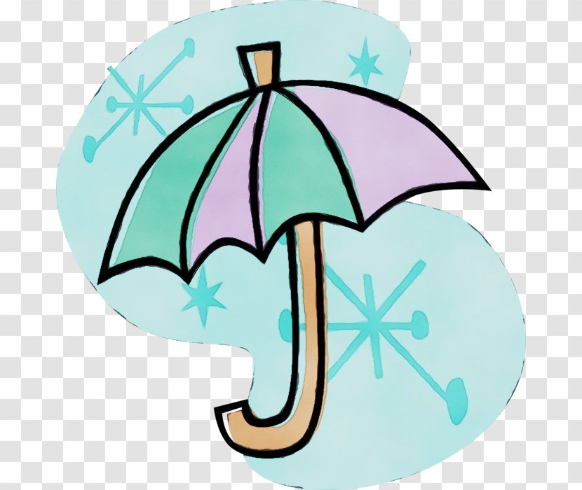 Aqua Turquoise Clip Art Umbrella Symbol Transparent PNG