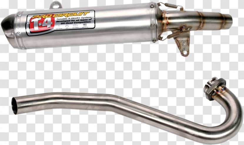 Exhaust System Honda TRX450R Car All-terrain Vehicle Transparent PNG