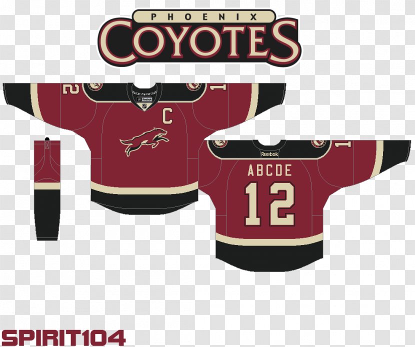 Jersey Arizona Coyotes National Hockey League Columbus Blue Jackets Edmonton Oilers - Sweater - Concept Transparent PNG