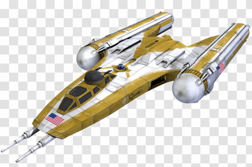 Clone Wars Y-wing X-wing Starfighter A-wing Star - Rebel Alliance Transparent PNG