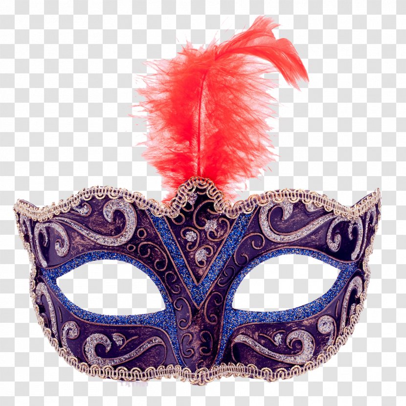 Carnival Of Venice Mask Stock Photography Masquerade Ball - Feather - Party Transparent PNG