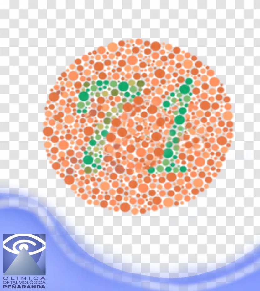 Ishihara Test Color Blindness Eye Examination Vision Impairment - Visual Perception Transparent PNG