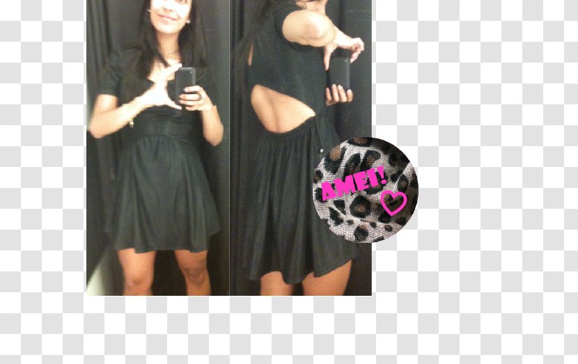 Little Black Dress Shoulder M Transparent PNG