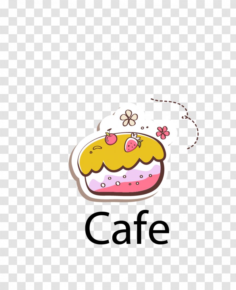 Egg Tart Cupcake Clip Art - Cartoon Cake Transparent PNG