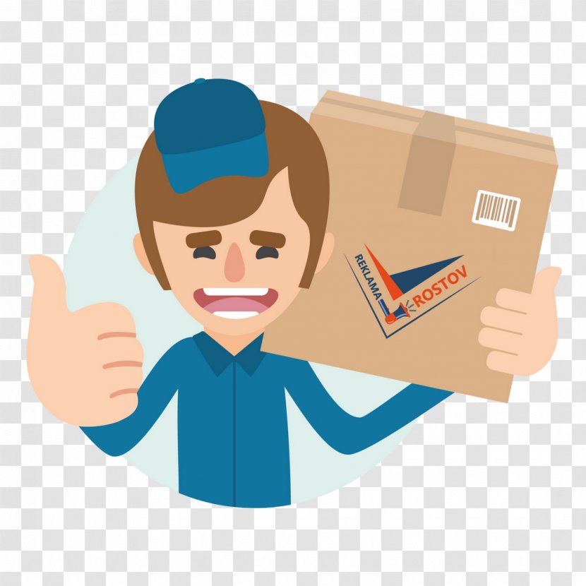 Delivery Courier Parcel Cargo - Hand - Smile Transparent PNG