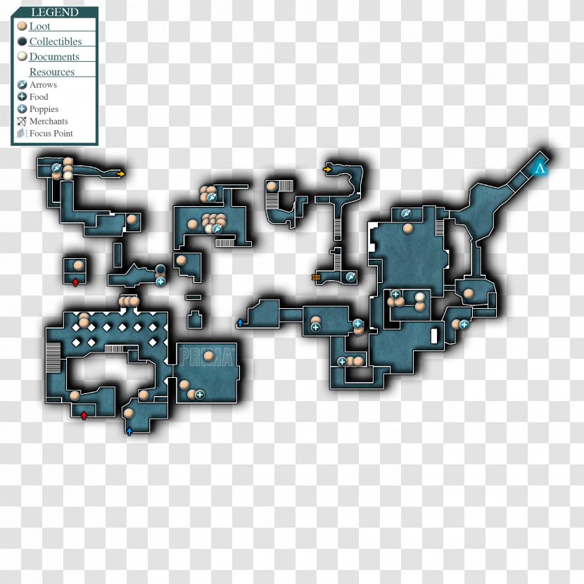 Thief The Hidden Video Game City Map - Machine Transparent PNG