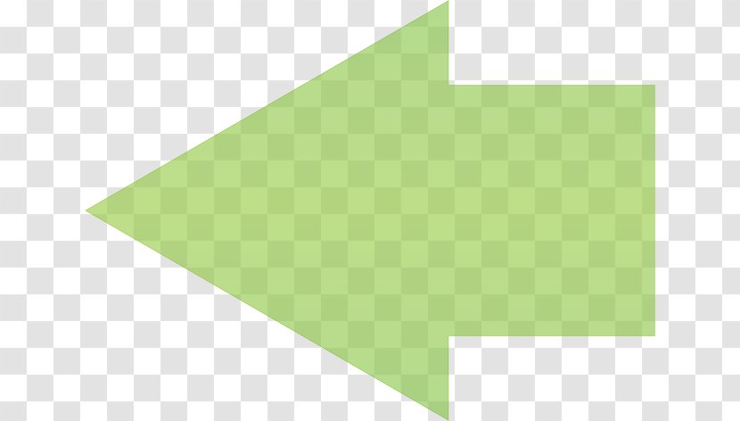 Green Arrow Image Symbol - Heart - Tangram Transparent PNG