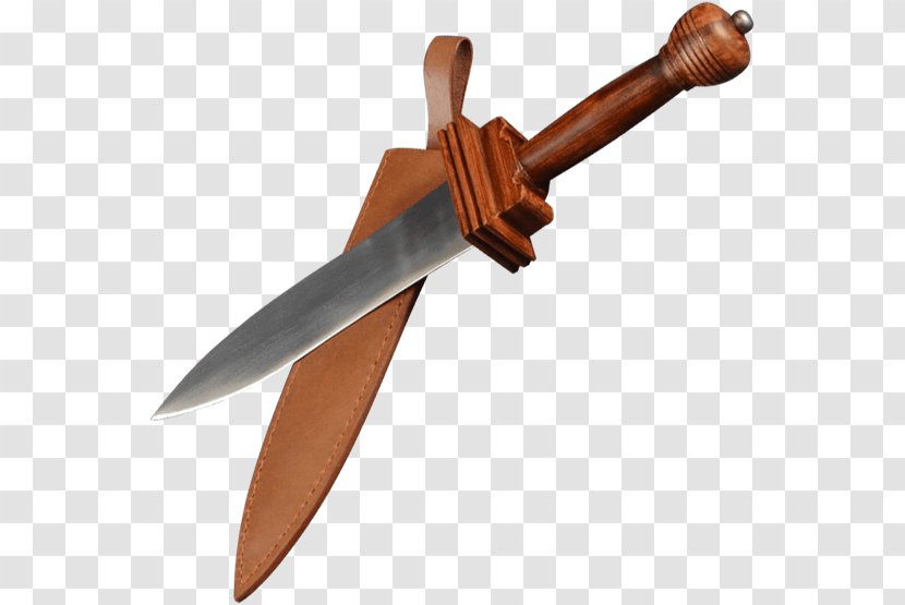 Bowie Knife Throwing Dagger Transparent PNG