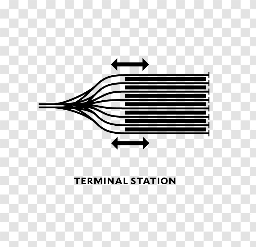Train Station Grand Central Terminal Passenger Track - Endoftrain Device - Through Transparent PNG