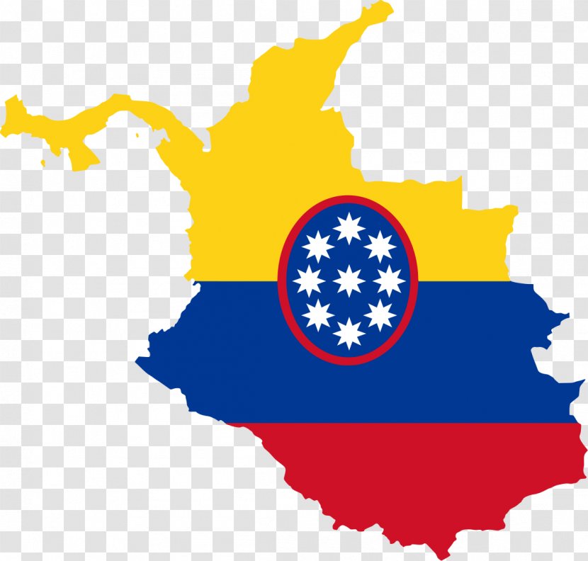 Flag Of Colombia United States Map Vector Graphics - Bogota Transparent PNG